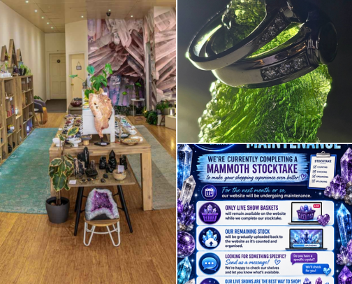 Favourite stores for all things metaphysical! cover photo collage