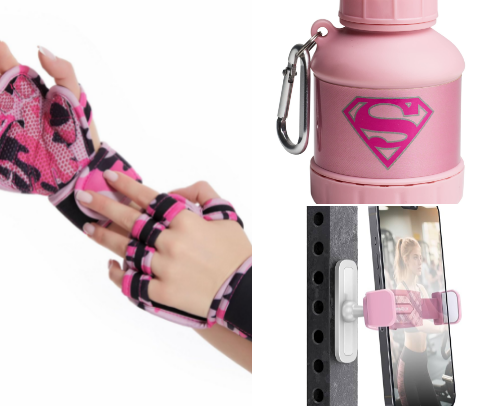 Gym girl must-haves! ✨ cover photo collage