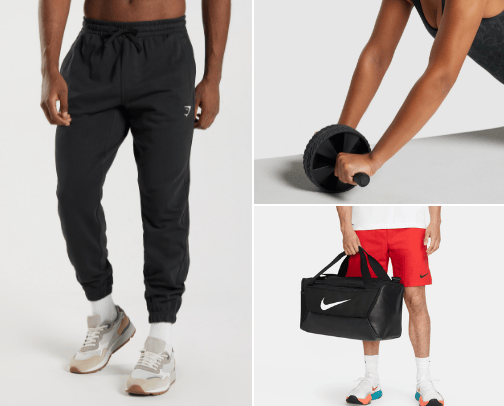 Gym Essentials cover photo collage