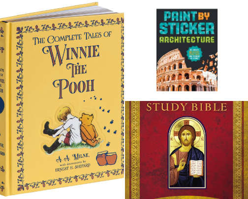 Barnes & Noble Books To Escape With cover photo collage