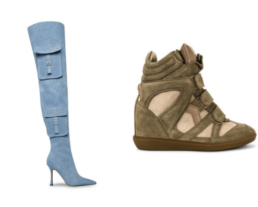 Shoes cover photo collage