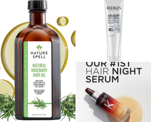 Favourite products for a long and healthy mane cover photo collage