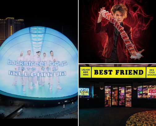 How I spent 4 days in Las Vegas: Backstreet Boys edition cover photo collage