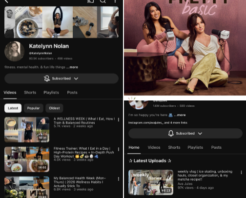 Comfort Content Creators cover photo collage