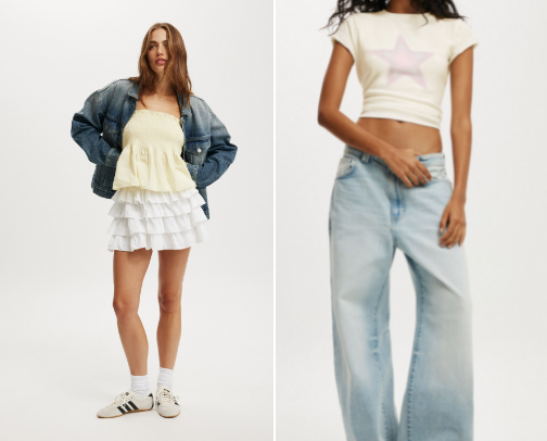 Cute clothing items for fits cover photo collage