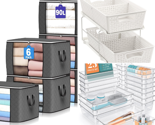 Clutter-Free Home cover photo collage