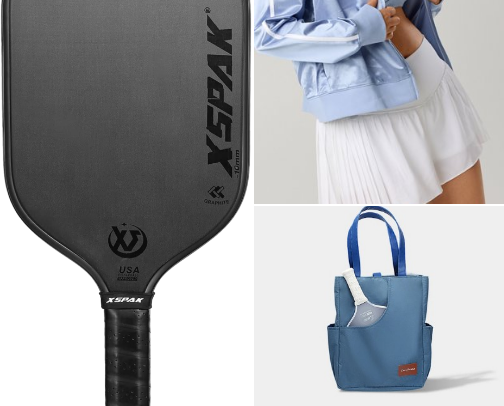 in your pickleball era 🥒 ✨ cover photo collage