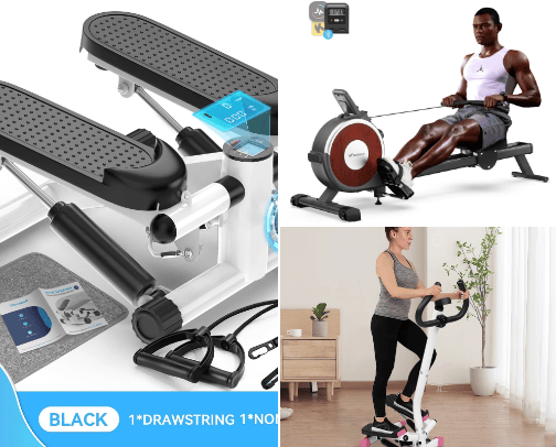 Fitness finds cover photo collage