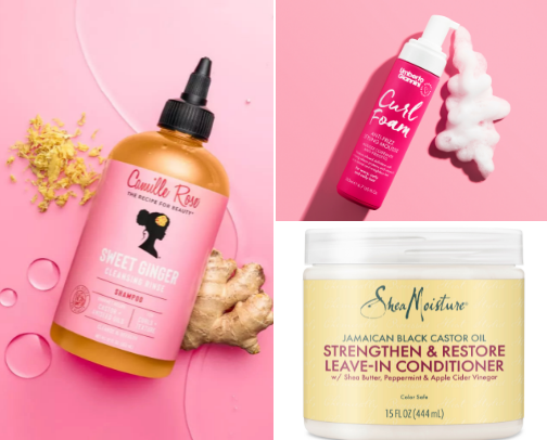 Hair Care Routine cover photo collage