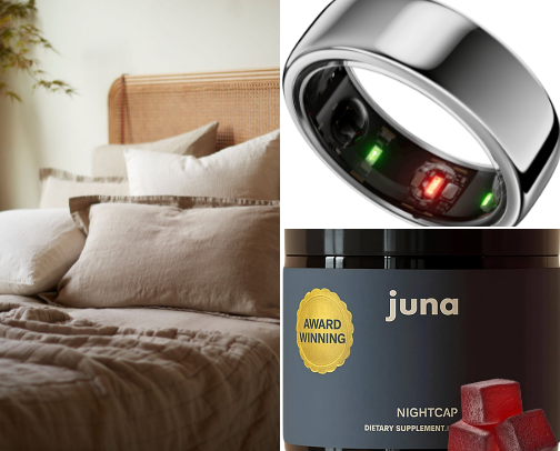 Sleep Well, Be Well 🌙✨ cover photo collage