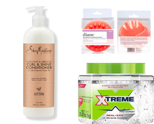 Curly Girl Hair Products! cover photo collage