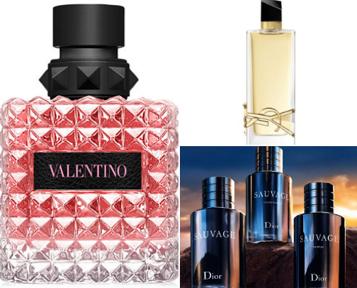 My favorite scents. cover photo collage