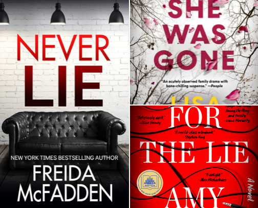 Thrillers cover photo collage