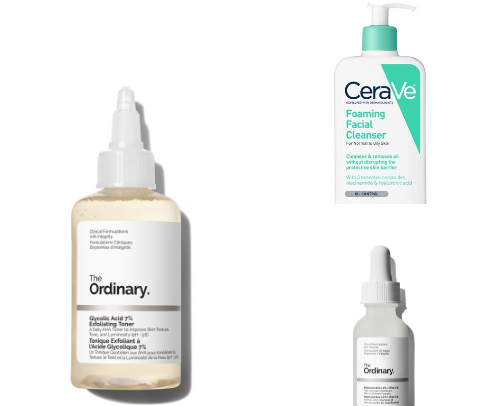 Skin Care - Acne Prone cover photo collage