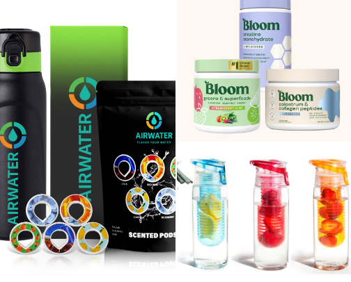 Healthy products ! cover photo collage