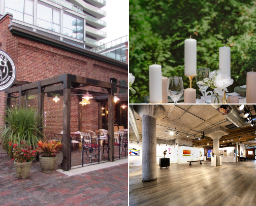 A Day in the Distillery District Toronto, Sierra’s version cover photo collage