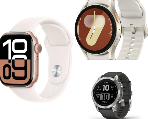 smartwatches cover photo collage