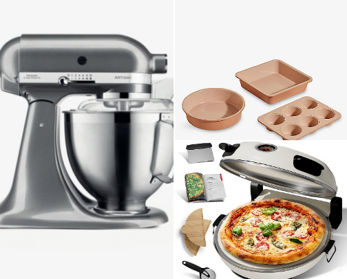 Food and kitchen gadgets I love cover photo collage