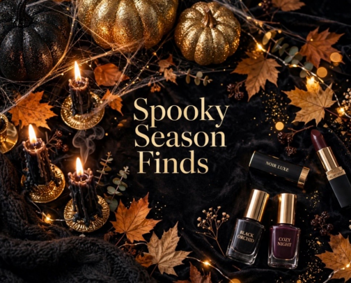spooky season is my favorite season! cover photo collage