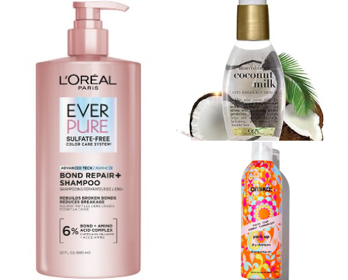 My Hair Care Must Haves cover photo collage