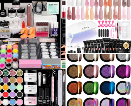 Tired of Depending on Nail Techs? Here’s What I Use at Home cover photo collage