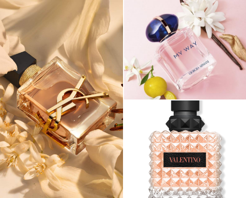 My Favorite Summer Scents for a Soft, Feminine Vibe ☀️ cover photo collage