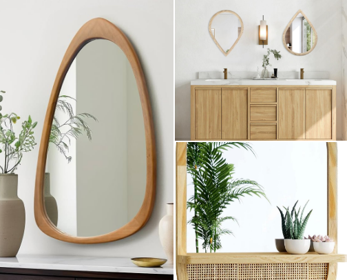 Japandi Mirror Collection cover photo collage