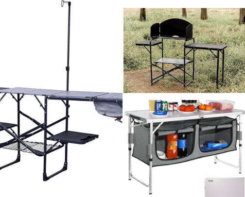 Outdoor Portable kitchen for camping & Picnic cover photo collage