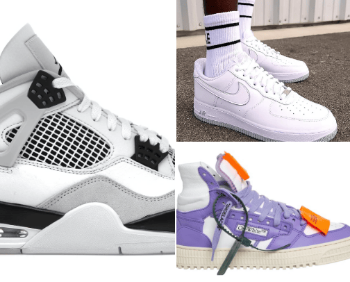 sneakers cover photo collage