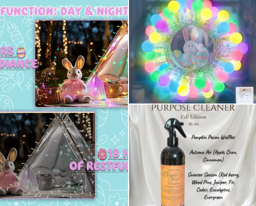 Home decor and more cover photo collage