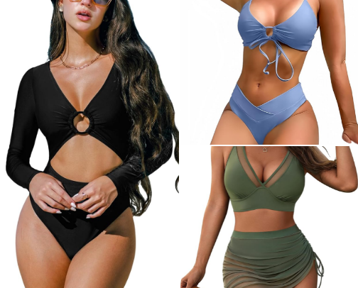Beach vacation fits cover photo collage