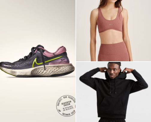 My favorite athletic Essentials cover photo collage