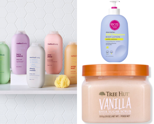 Glow & Go: Your Ultimate Body Care Essentials cover photo collage