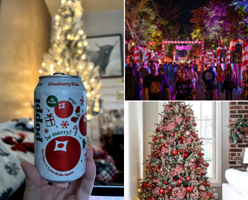 Very Merry Christmas Wonderland cover photo collage