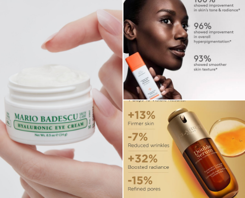 Skincare for 40 year old women cover photo collage