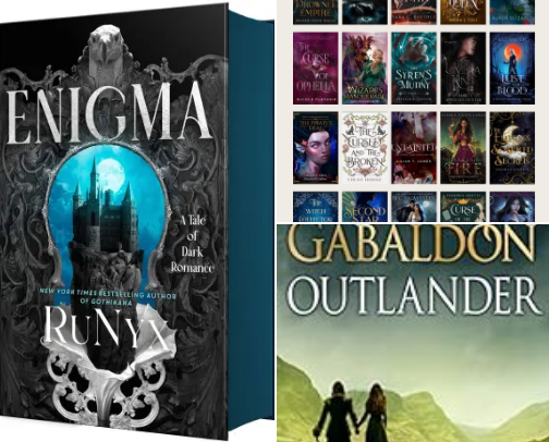 My favorite book recs cover photo collage
