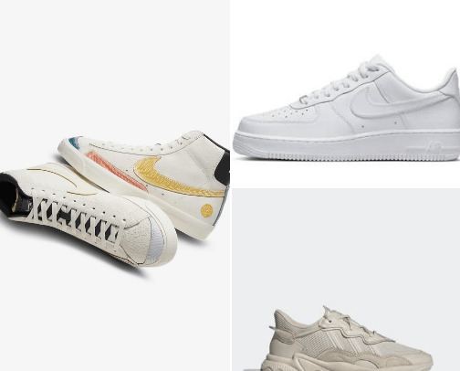 shoes cover photo collage