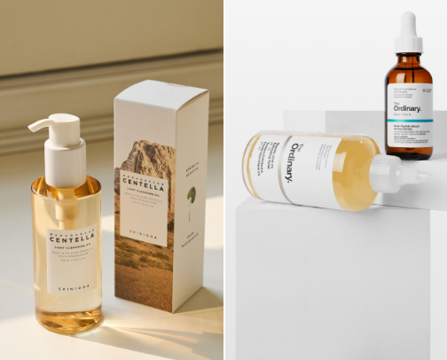 Skin care routine for dry skin cover photo collage
