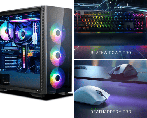 The Ultimate Gaming Setup Console & PC cover photo collage
