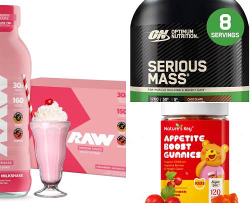 Food to gain weight cover photo collage