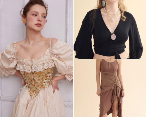 Whimsical fairy clothing I need cover photo collage