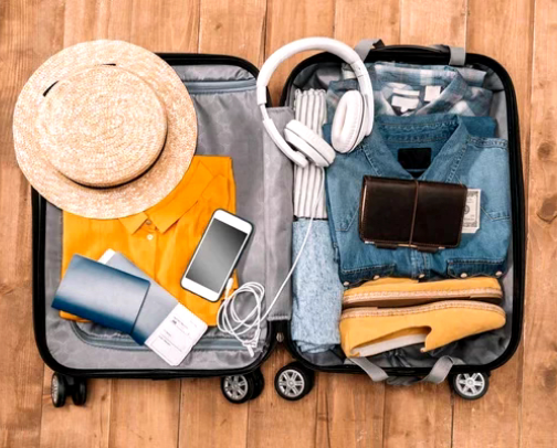 🌍"Top Travel Accessories cover photo collage