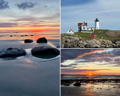 Southern Maine Coastal Favorites | My Happy Place cover photo collage