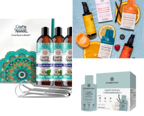 Health & wellness cover photo collage
