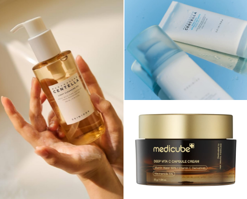 Korean Skincare for Oily/Combination Skin cover photo collage
