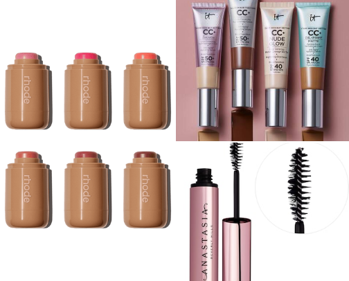 GRWM & see what's in my daily beauty routine 🫶 cover photo collage