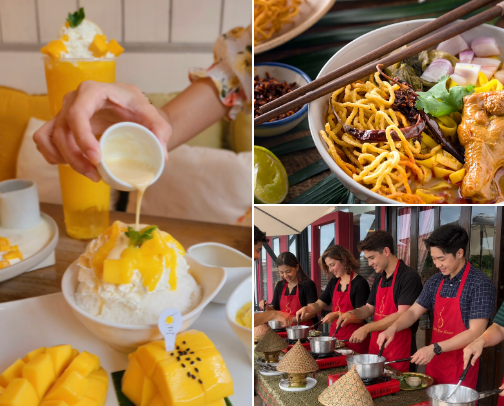 🇹🇭 BANGKOK FOOD GUIDE 
Hidden Gems, Local Favorites & Food Experiences. cover photo collage