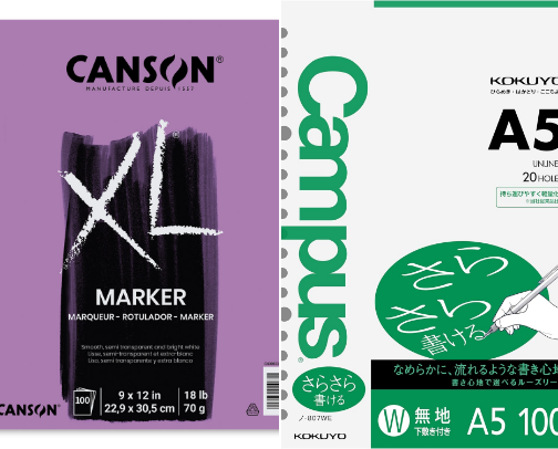 Fountain Pen Friendly Paper cover photo collage