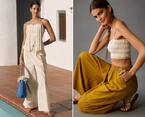 The Linen Pants Edit cover photo collage