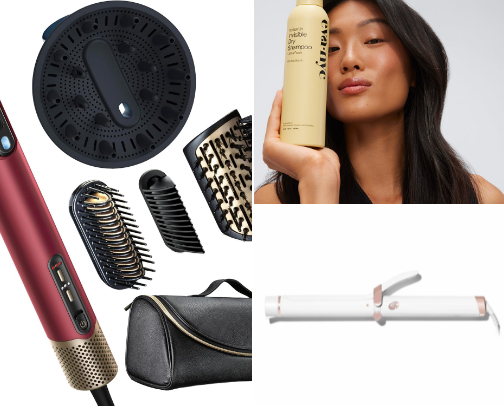 Hair care cover photo collage